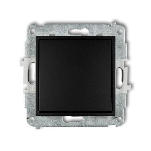 Karlik MINI Łącznik pojedynczy czarny mat - 12MWP-1