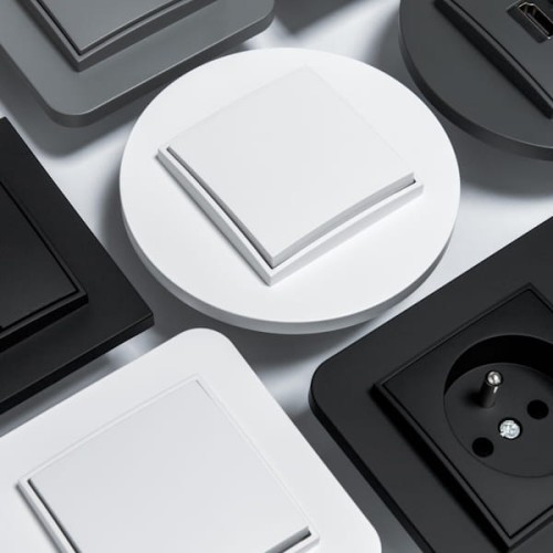 Karlik MINI Ramka pojedyncza okrągła biała – MRTO-1