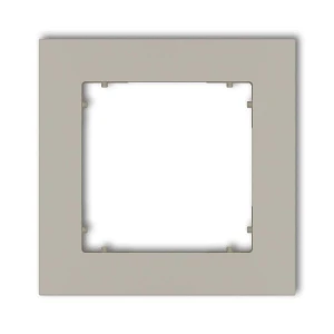 Karlik MINI Ramka pojedyncza taupe beżowy – 60MR-1