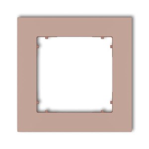 Karlik MINI Ramka pojedyncza łososiowy – 62MR-1