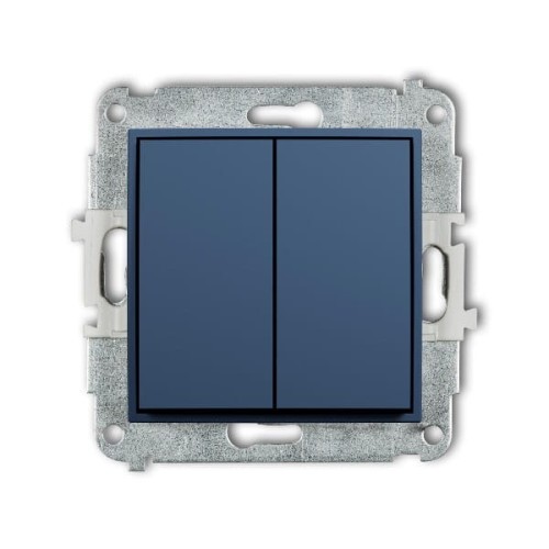 Karlik MINI Łącznik podwójny świecznikowy navy blue - 64MWP-2