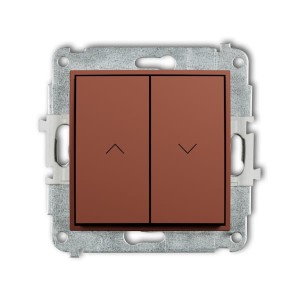 Karlik MINI Łącznik żaluzjowy terakota – 63MWP-8