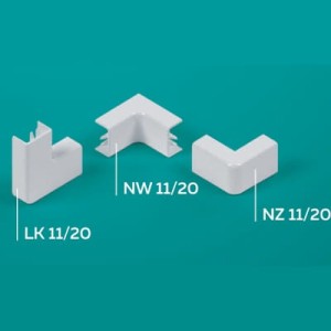 Łącznik kątowy LK 11/20 biały – 111352