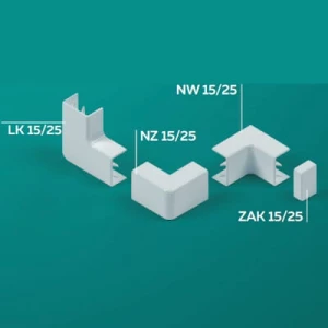 Narożnik zewnętrzny NZ 15/25 biały – 111363