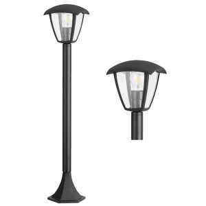 Lampa ogrodowa słupek IGMA 86 cm czarny - Goldlux 311900