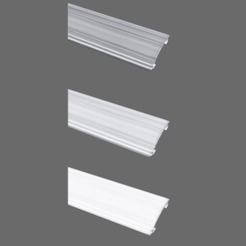 Klosz do profilu LED 2,02m PVC mrożony - LKMR02