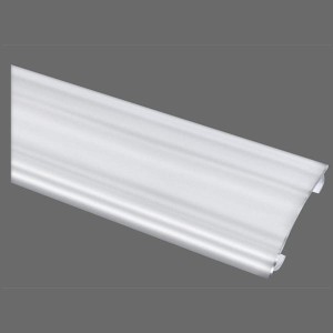 Klosz do profilu LED 2,02m PVC mrożony - LKMR02