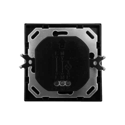 Czujnik ruchu 160 stopni IP20 400W PIR czarny - EC61074