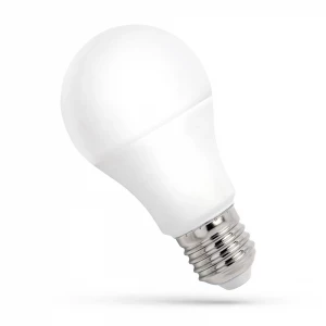 Żarówka LED E27 o mocy 13W w neutralnej białej barwie. Posiada gładką, okrągłą głowicę oraz metalowy gwint. Produkt widoczny z boku, na białym tle. Idealna do standardowych opraw oświetleniowych.